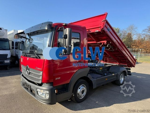 Трёхсторонний самосвальный фургон MERCEDES-BENZ ATEGO 818 K Kipper MEILLER 3-Seiten*KLIMA+AHK