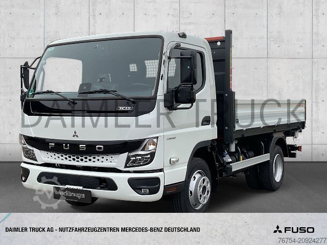 Трёхсторонний самосвальный фургон FUSO Mitsubishi Canter 7C15 4x2 Kipper AHK KlimaA LED