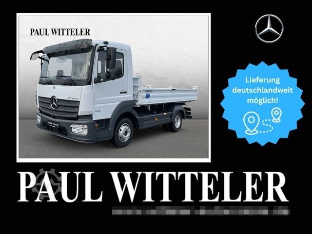 Трёхсторонний самосвальный фургон MERCEDES-BENZ Atego 818 K 4x2 3-S.-Kipper+Klima+2xAHK+2100 km!