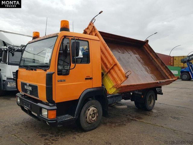 Трёхсторонний самосвальный фургон MAN L 2000 Dreiseitenkipper 10.153, AHK,3 Sitzer