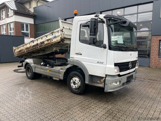 Трёхсторонний самосвальный фургон Mercedes-Benz 822 4x2 Atego Meiller
