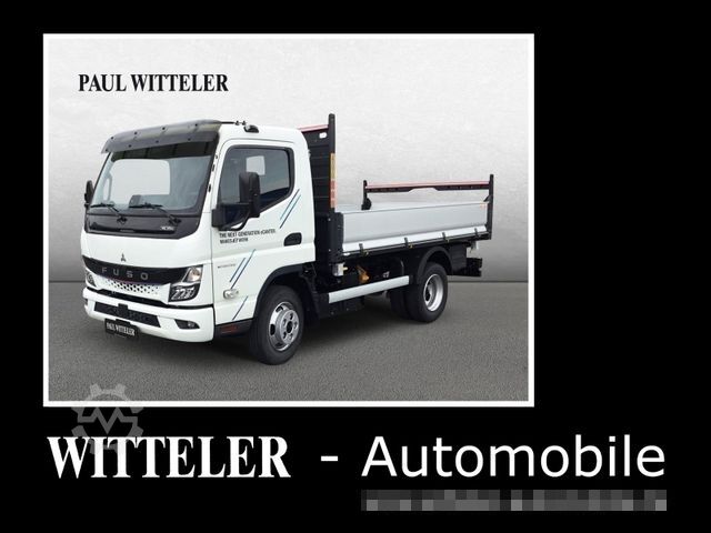 Трёхсторонний самосвальный фургон MITSUBISHI eCanter 4C15e S-Batterie Dreiseitenkipper/LED