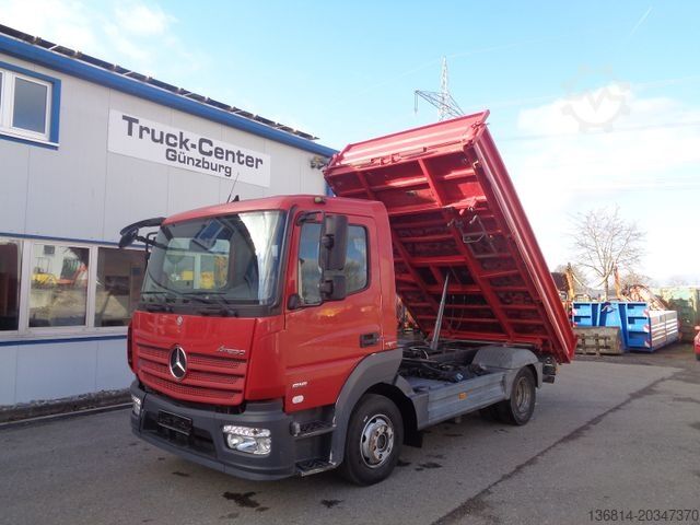 Трёхсторонний самосвальный фургон MERCEDES-BENZ Atego 816 AHK 3-Sitzer EU6 Meiller Kipper