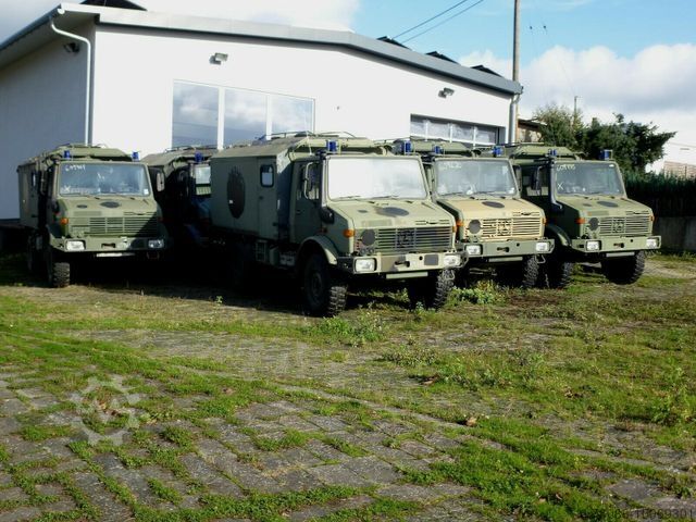 Фургон-будка UNIMOG U 1300 L Turbo OM 366 Koffer schnelle Achsen