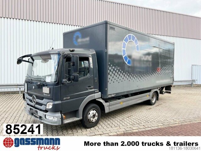 Фургон-будка Mercedes-Benz Atego 818 L 4x2 mit MBB LBW, 4x Vorhanden!