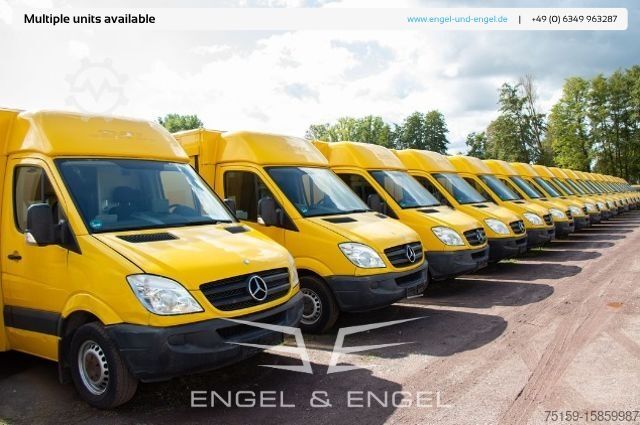 Фургон-будка mercedes-benz SPRINTER 310 CDI MAXI EURO-5 KOFFER DURCHGANG REGALE KAMERA SERVICE