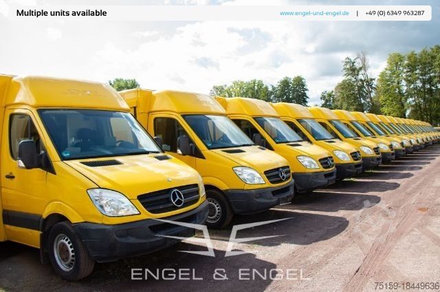 Фургон-будка mercedes-benz SPRINTER 310 CDI MAXI EURO-5 KOFFER REGALE KAMERA DURCHGANG COC