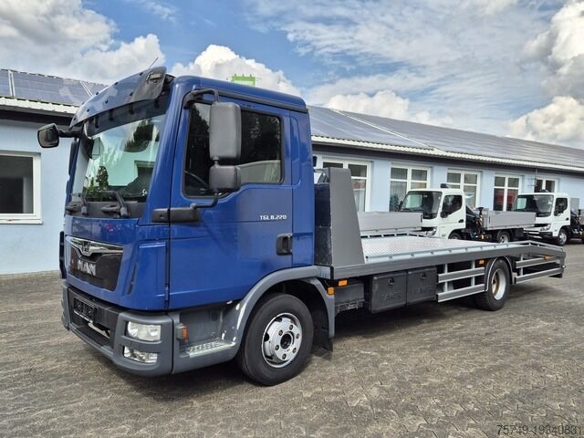 Автомобиль-фургон для перевозки автомобилей man TGL 8.220 BL Autotransporter Euro 6 AHK 8.190