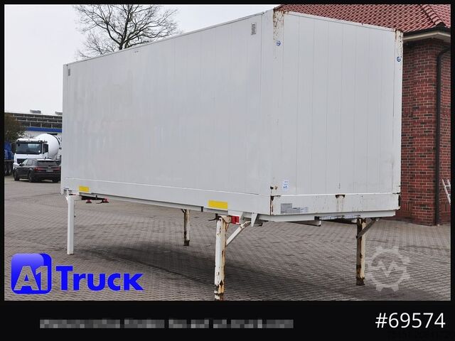 Сменный кузов с коробчатой конструкцией KRONE Wechselbrücke BDF 7,45 Koffer,  Textil 2750mm innen, 20 x vorhanden