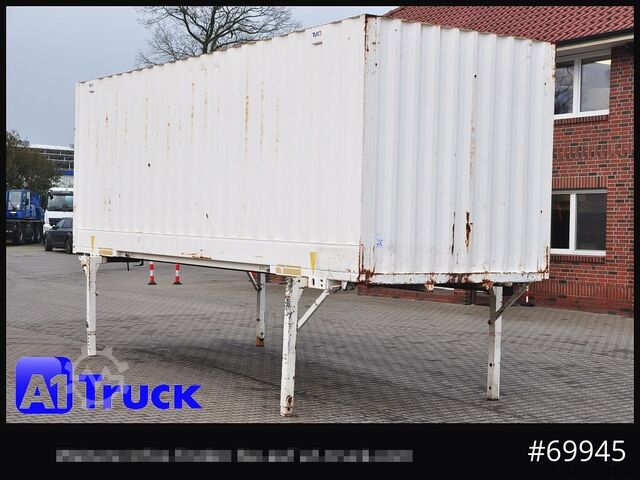 Сменный кузов с коробчатой конструкцией KRONE TULO Wechselbrücke  Koffer, Zurrösen innen 2460mm