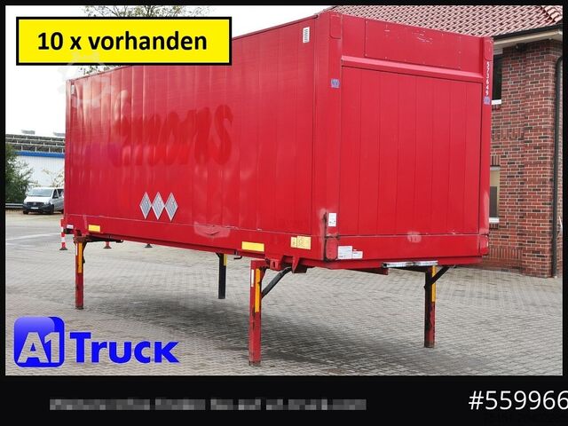 Сменный кузов с коробчатой конструкцией KRONE BDF 7,82 Wechselbrücke, 2680mm Innenhöhe.