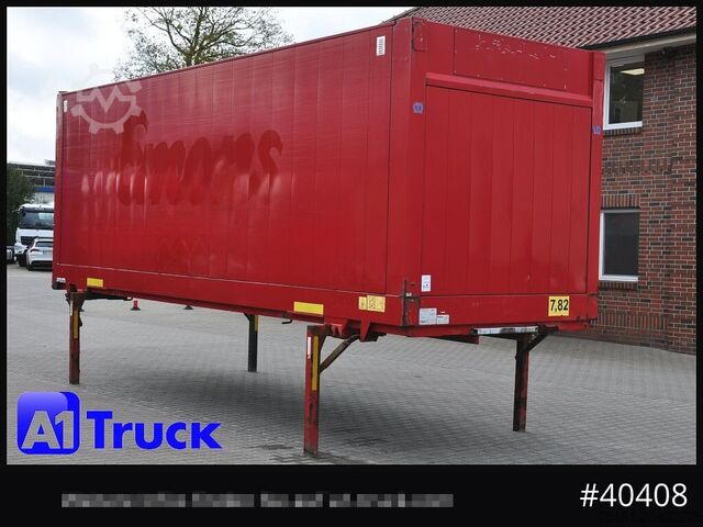 Сменный кузов с коробчатой конструкцией KRONE BDF 7,82 Wechselbrücke, 2680mm Innenhöhe.