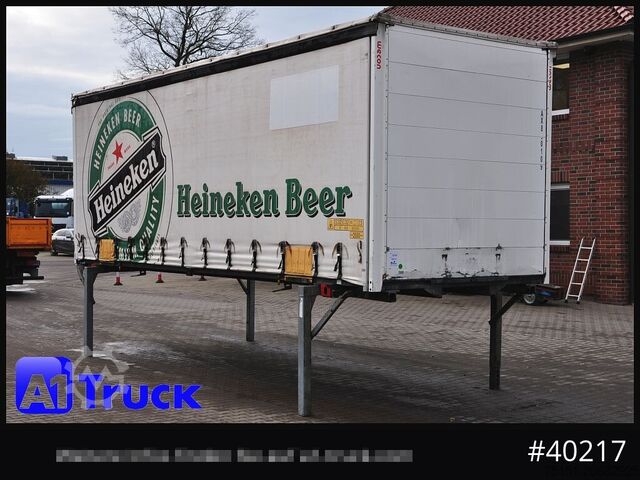 Сменный кузов с платформой и тентом WECON WPR 745, verzinkt, 2520  innen, Code XL