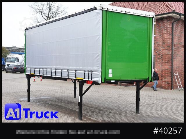 Сменный кузов с платформой и тентом Kögel 7.45  BDF Wechselbrücke, neue Plane, Bordwand