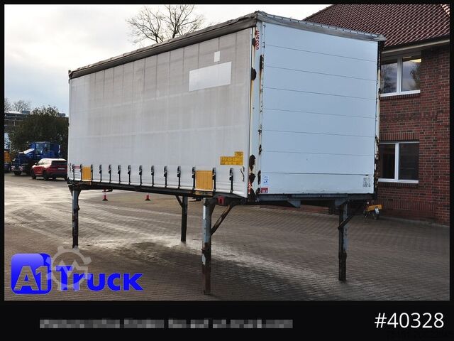 Сменный кузов с платформой и тентом WECON WPR 745, verzinkt, 2520  innen, Code XL