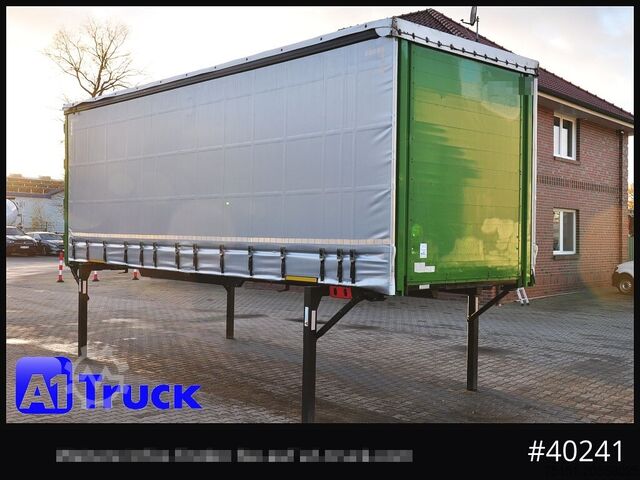 Сменный кузов с платформой и тентом Kögel 7.45  BDF Wechselbrücke, neue Plane, Bordwand