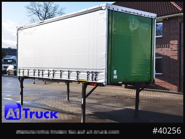 Сменный кузов с платформой и тентом Kögel 7.45  BDF Wechselbrücke, neue Plane, Bordwand