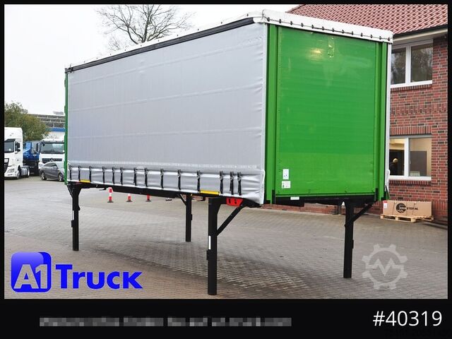 Сменный кузов с платформой и тентом Kögel 7.45  BDF Wechselbrücke, neue Plane, Bordwand