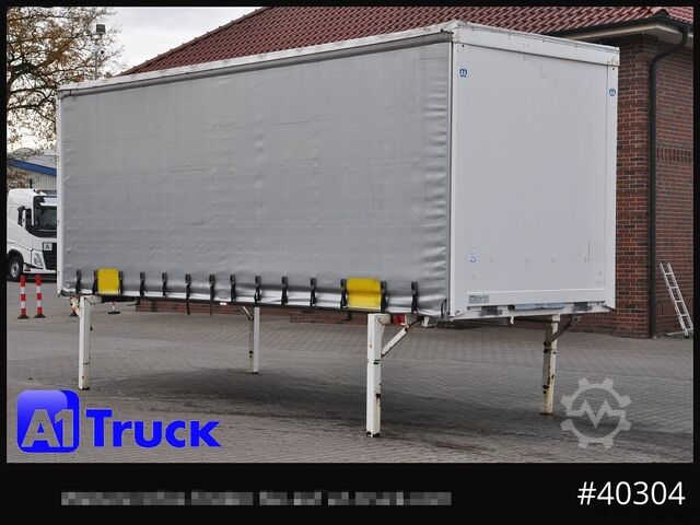 Сменный кузов с платформой и тентом KRONE Wechselbrücke 7,45, Code XL, guter Zustand