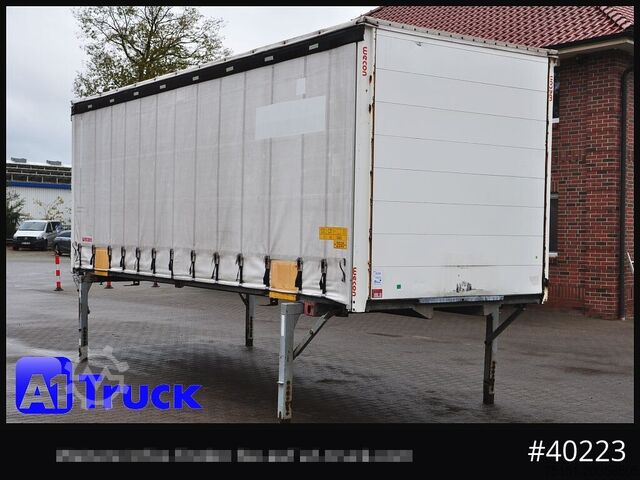 Сменный кузов с платформой и тентом WECON WPR 745, verzinkt, 2520  innen, Code XL