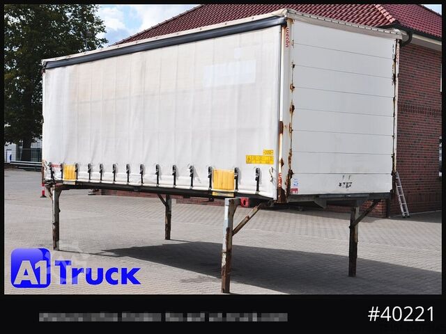 Сменный кузов с платформой и тентом WECON WPR 745, verzinkt, 2520  innen, Code XL