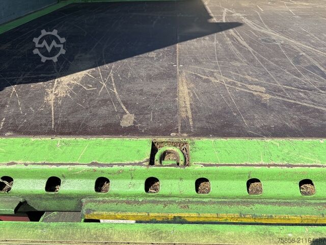 Платформа для сменных кузовов с бортовой платформой Krone Baustoff 7,45 Multilockrahmen Türen