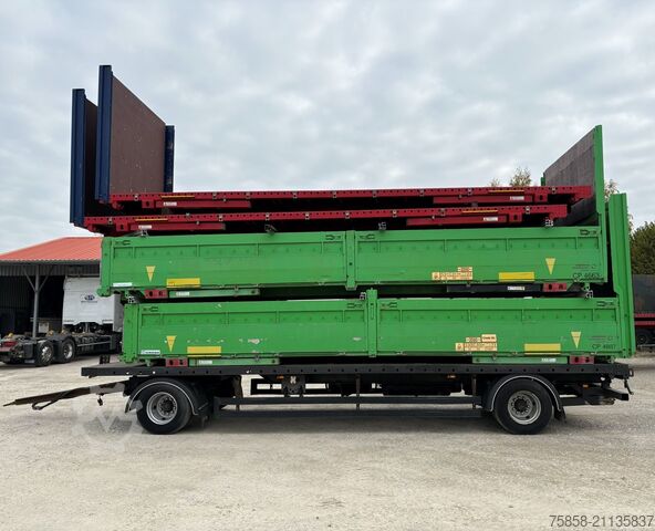 сменный кузов Krone Baustoff 7,45m Zurringe Bordwände Türen