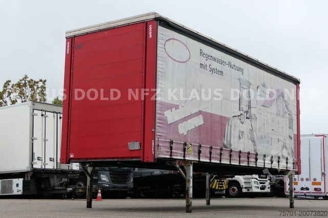 Сменный кузов прицеп WECON BDF Wechselbrücke Pritsche Plane 57 m³ Hubdach