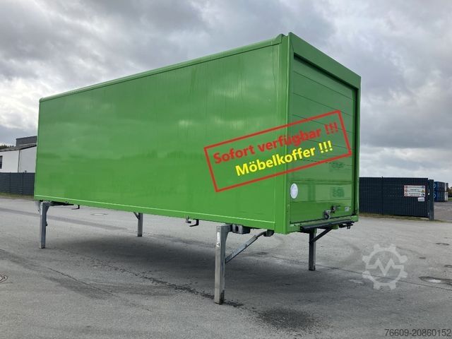 Сменный кузов прицеп SPIER Wechselbrücke Koffer