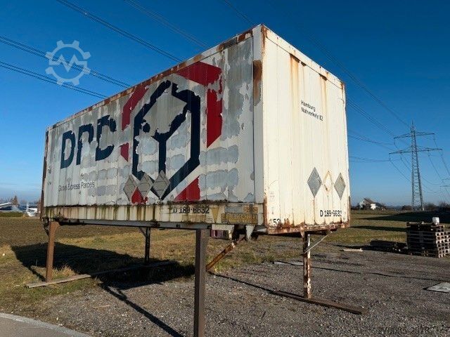 Сменный кузов прицеп KRONE 745 BDF Kleiderkoffer+Rolltor+Kleider