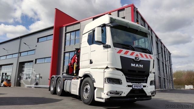 Грузовой автомобиль большой грузоподъёмности MAN TGX 33.520 6x4 BL FASSI F485RA.2.28