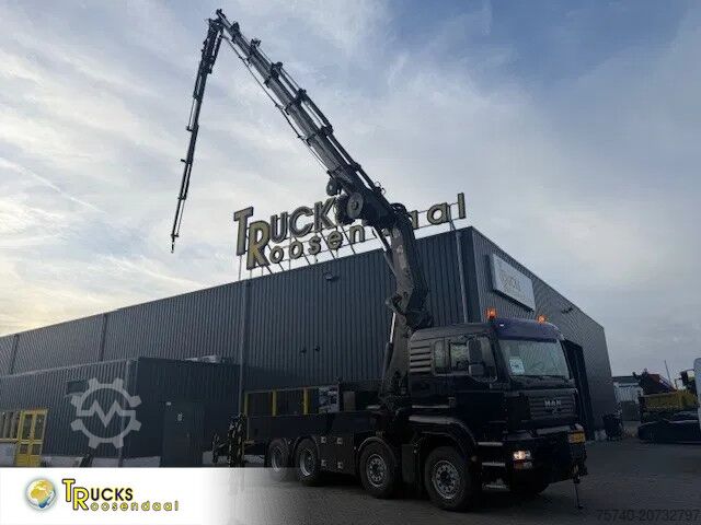 Большая нагрузка MAN TGA 41.430 + HIAB 800 6x + 5x JIB WINCH + 8X4 +...