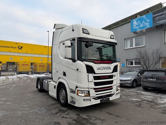 Стандартный седельный тягач SCANIA R520 V8 2x Tank Retarder ACC Leder