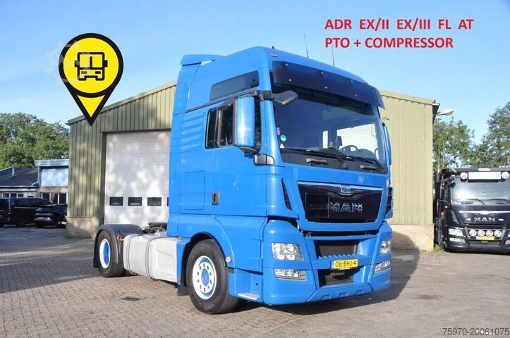 Опасные вещества MAN TGX 18.440 XXL ADR 2016 PTO + COMPRESSOR