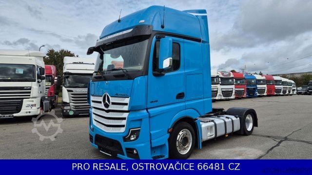 Тягач большого объема MERCEDES-BENZ ACTROS 1848 LSRL GIGASPACE E6 PARKCLIMA + NAVI