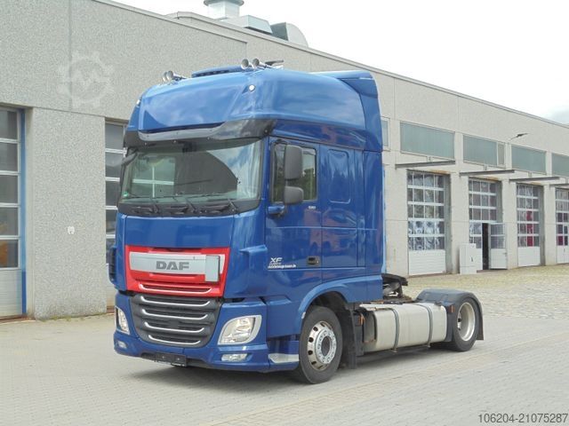 Тягач большого объема DAF XF510 FT SSC LowDeck Hubkupplung Alcoa