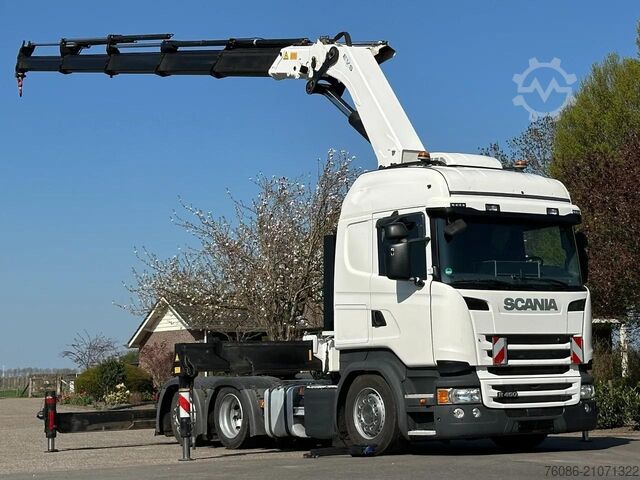 Объем СКМ Scania R450 6x2 !!TRACTOR!!!CRANE/GRUE/HMF 50TM!!TOP!E...