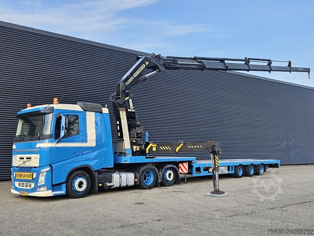 Объем СКМ Volvo FH420 6x2*4 / SEMITRAILER + PALFINGER 720002 CR...