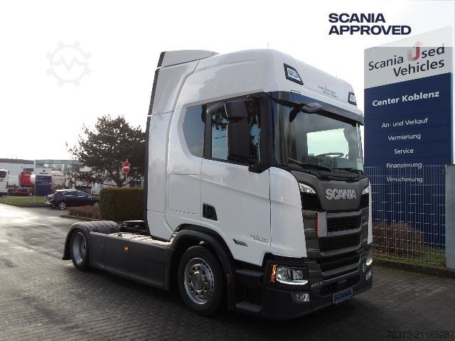 Тягач большого объема Scania R460 EB - MEGA - HIGHLINE - 2x TANKs - ACC