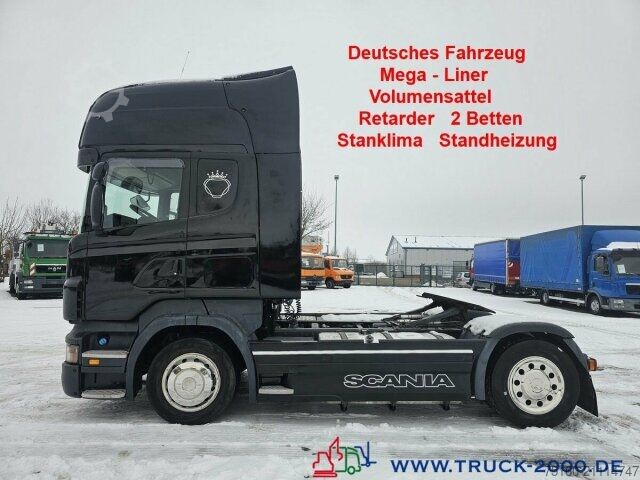 Тягач большого объема Scania R 420 Highline Retarder Mega-Lowliner 2 Betten