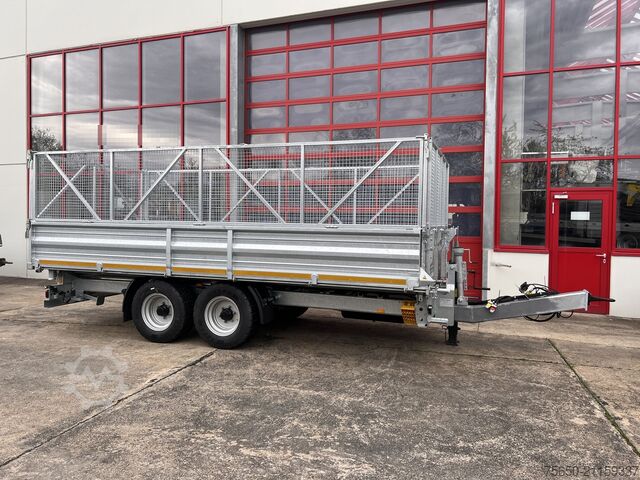 Самосвальный прицеп Möslein TTD 11 Breite Reifen  5,70 lang  Kipper Tieflader, Breite Reifen, 5,70 m lang-- Neufahrzeug --