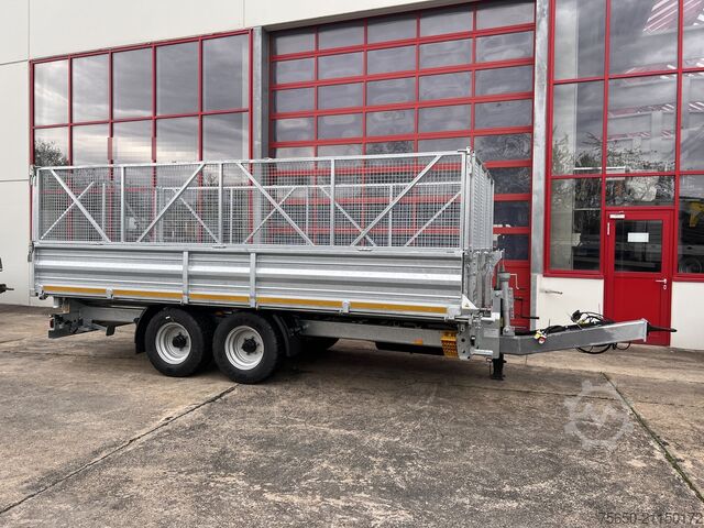 Самосвальный прицеп Möslein TTD 11 Breite Reifen  5,70 lang  Kipper Tieflader, Breite Reifen, 5,70 m lang-- Neufahrzeug --