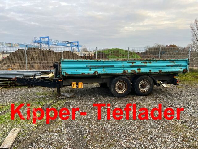 Самосвальный прицеп  TK14  14 t Tandemkipper- Tieflader