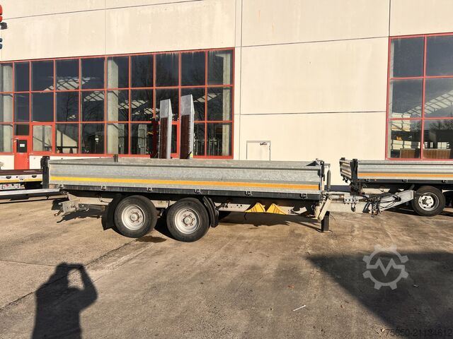 Самосвальный прицеп Möslein TDS 13 Schwebheim  13 t Tandemkipper- Tieflader