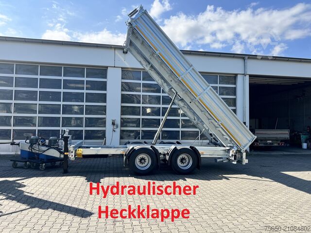 Самосвальный прицеп Möslein TTD 19 B  neuer 19 t Tandemkipper- Tieflader hydraulischer Klappe