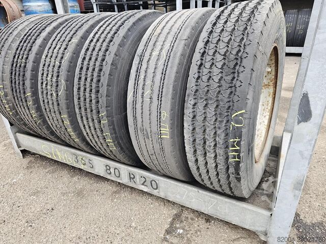 Шасси MICHELIN TRAILER TIRES 275/70 R 22.5 ON RIM SINGLE MONTAGE.