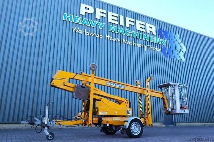 Подъемная платформа Denka-Lift JR12 Electric, 12m Working Height, 6.7m Reach, 120