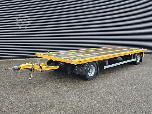 Прицеп с поворотным столом Draco DA2000 / 2 AXLE / TWISTLOCKS