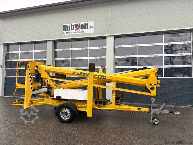 Подъемная платформа Niftylift 170 HE - 17,1m Anhänger-Arbeitsbühne