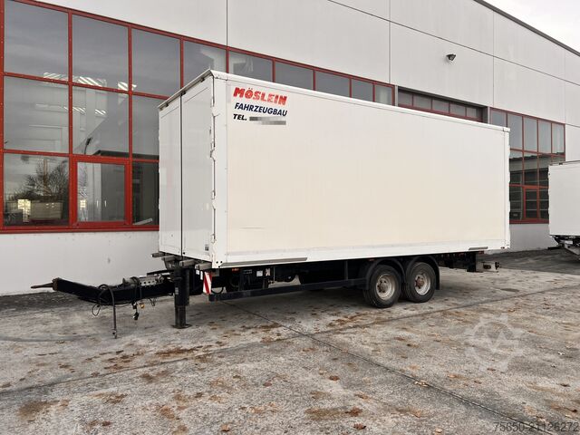 Тентованный прицеп Möslein TKO 105 D Schwebheim  Tandem- Koffer- Anhänger, Durchladbar